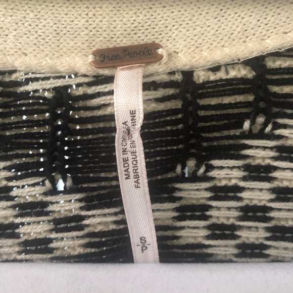 Free People Patchwork Sweater Dress Size Small - Picture 5 of 10